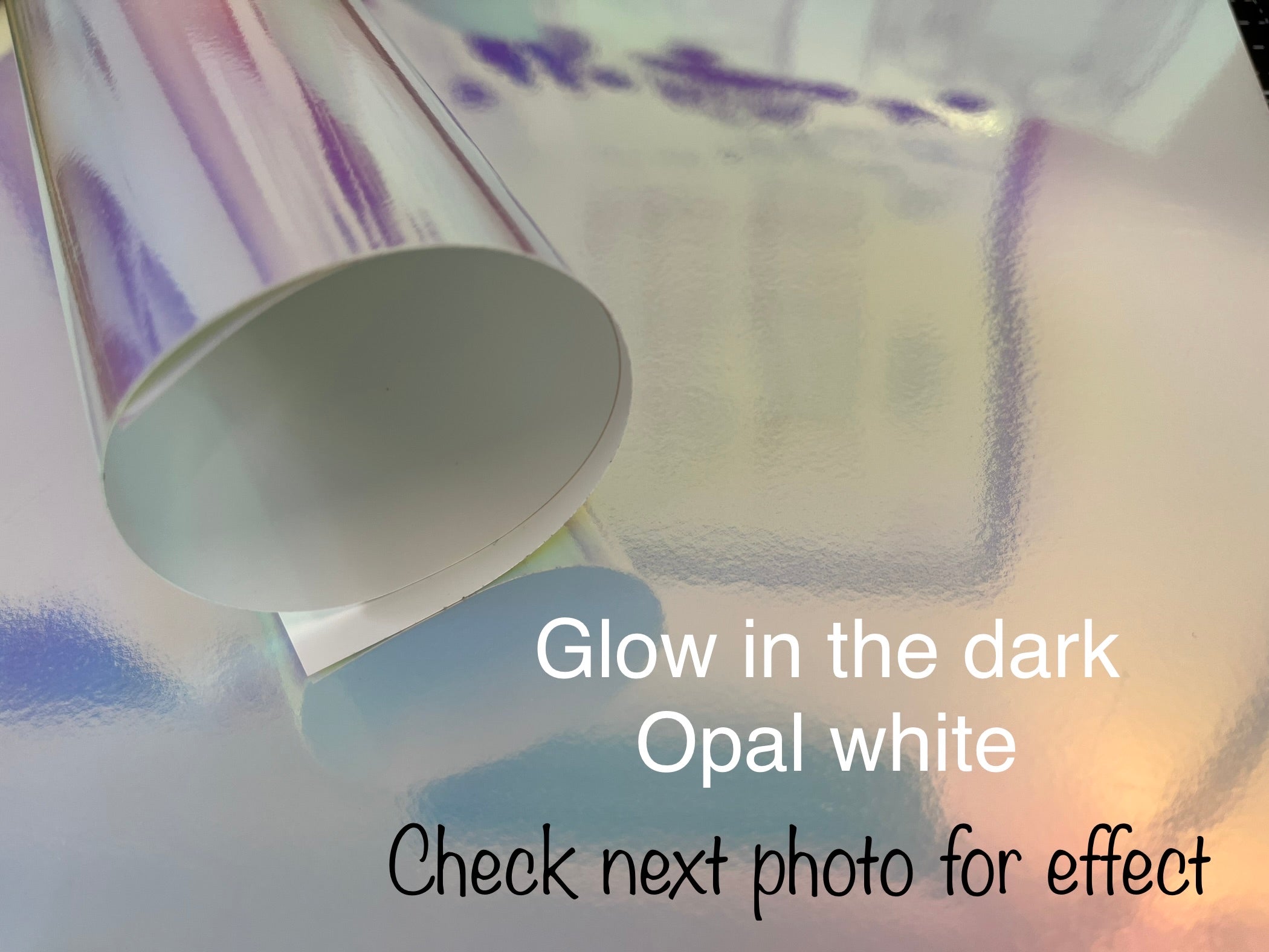 Adhesive vinyl- Glow in the Dark